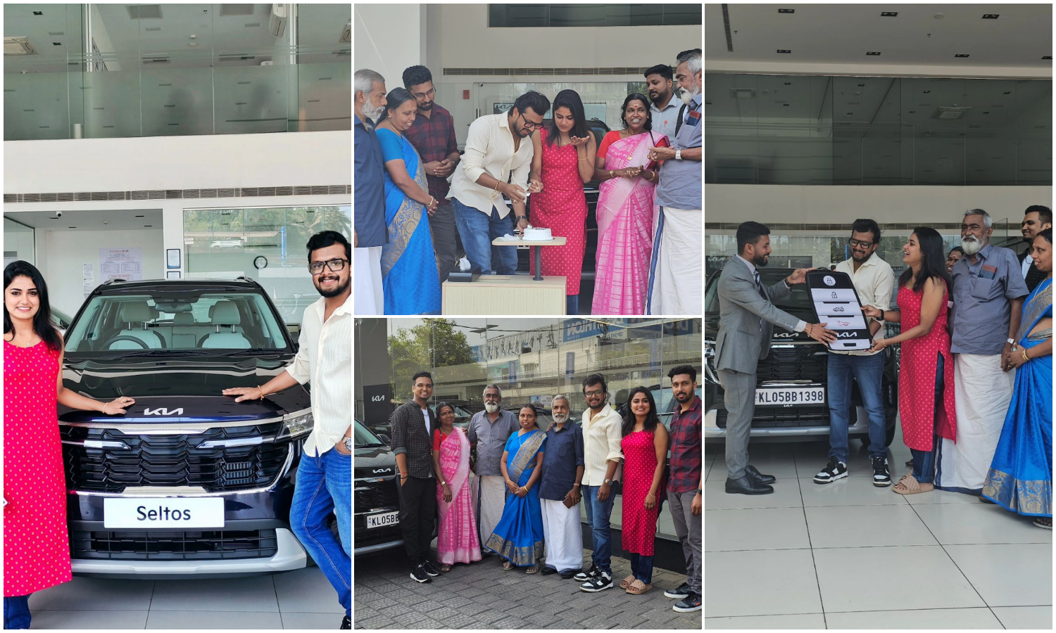 Haritha G Nair And Vinayak Owned A New Car